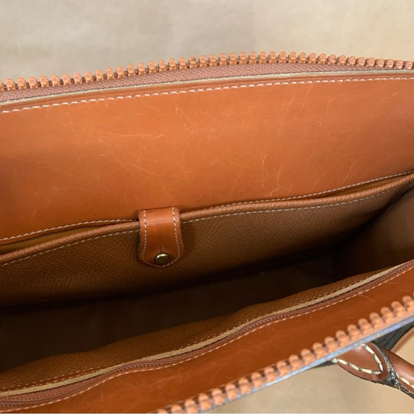 Vintage Dooney And Bourke All Weather Leather Handbag Purse Made In USA - Picture 7 of 11